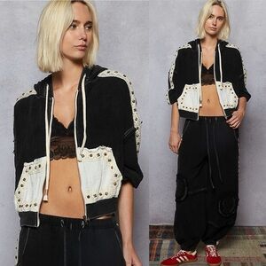 POL “ Lucky Studs Set “ | Black Gauze